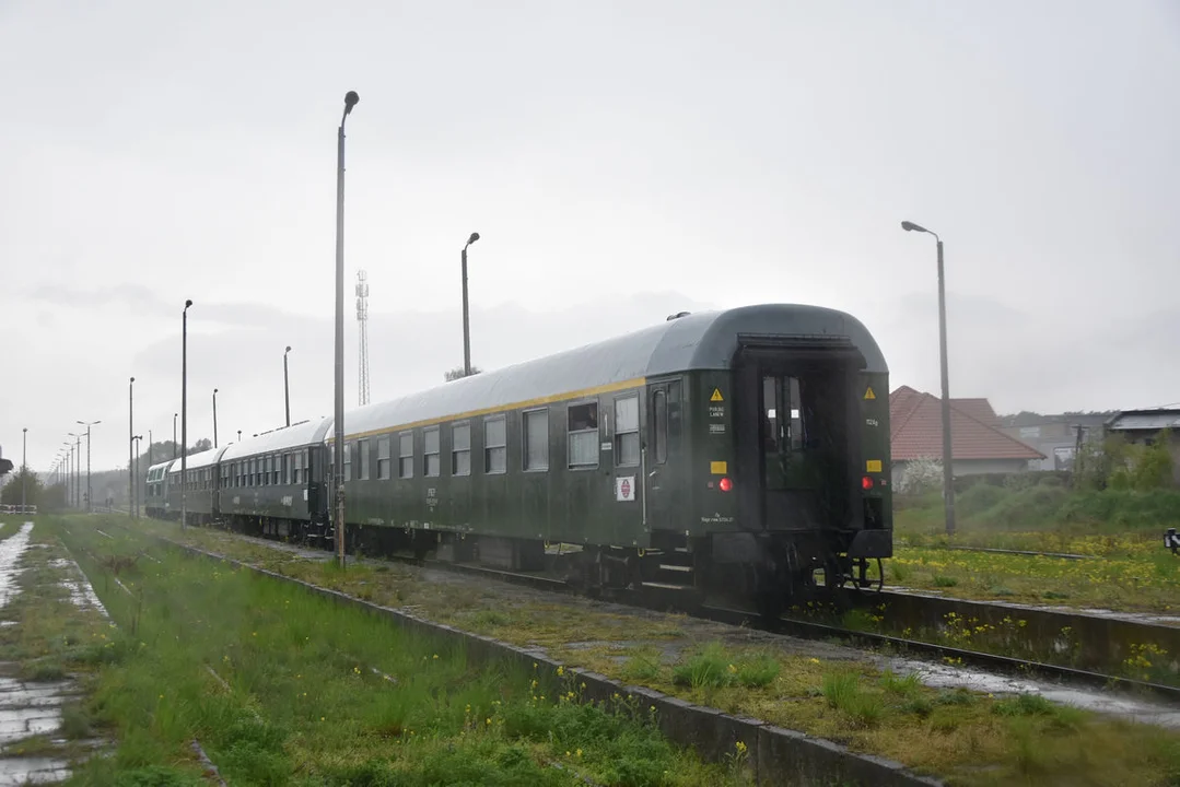 Pociąg turystyczny Baszta na linii Gostyń - Leszno