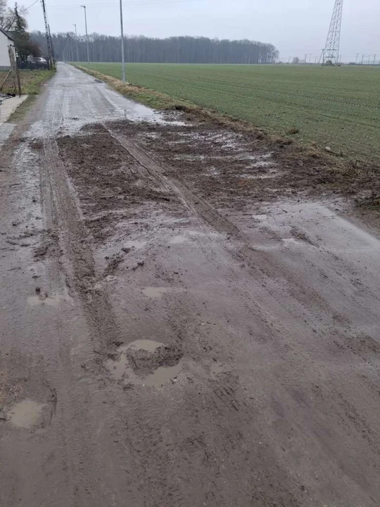 Ulica Łanowa w Jarocinie wymaga remontu