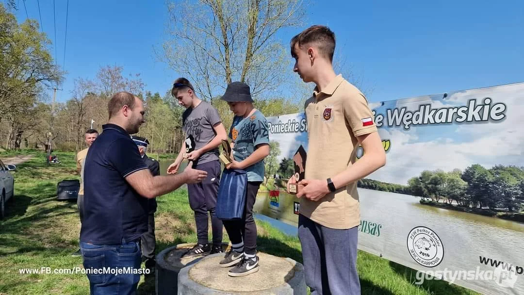 I Powiatowe Zawody Wędkarskie Strażaków w Dzięczynie