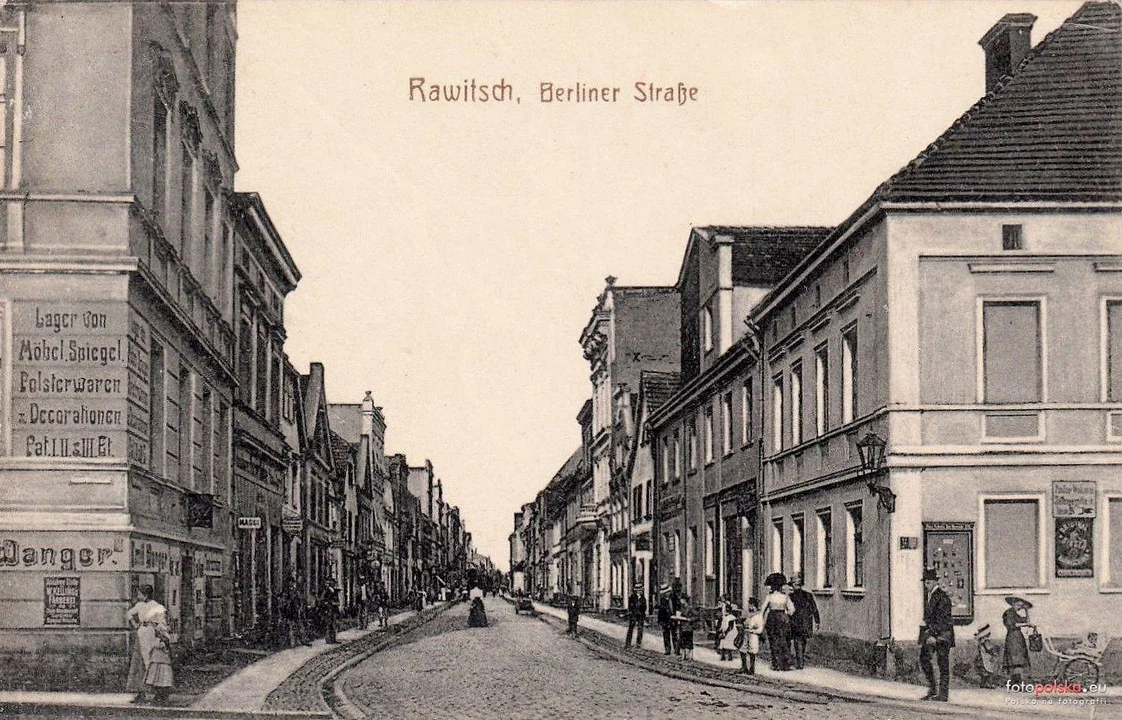 Berlinerstraße (dziś ul. Wojska Polskiego) 1912