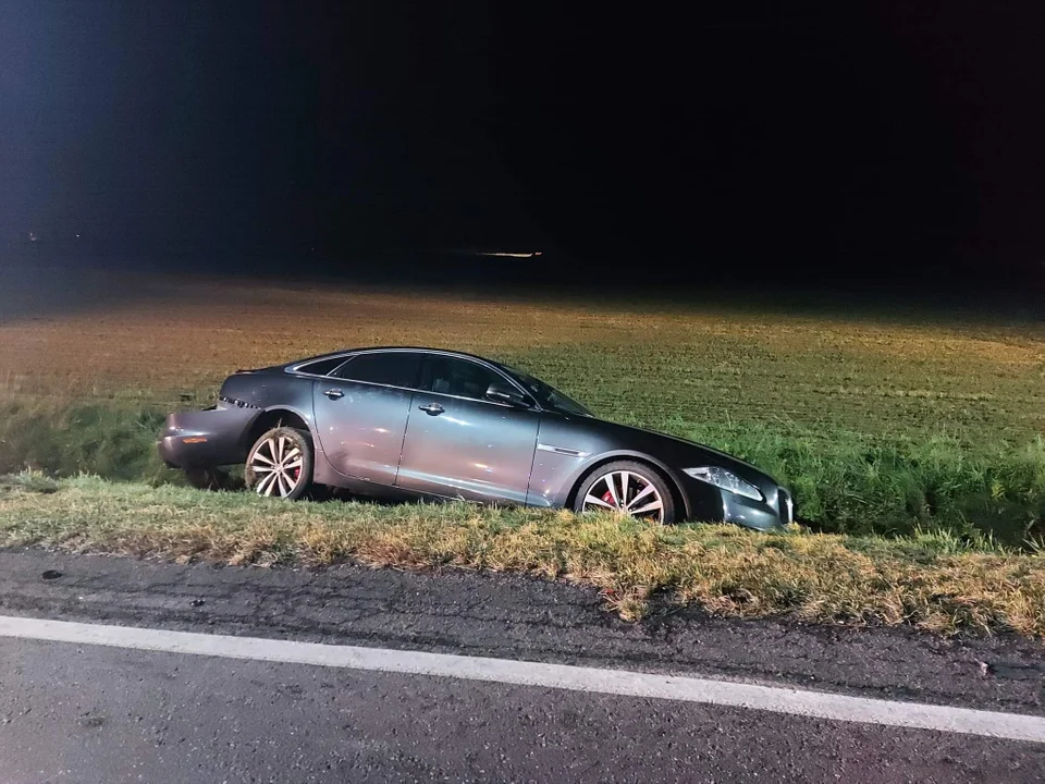 Wypadek na trasie Bożacin - Wolenice