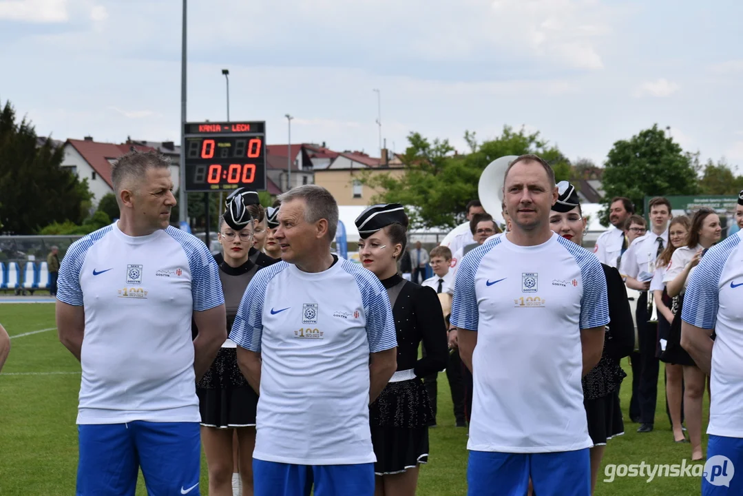 Mecz oldboyów Kani Gostyń i Lecha Poznań na 100-lecie Kani