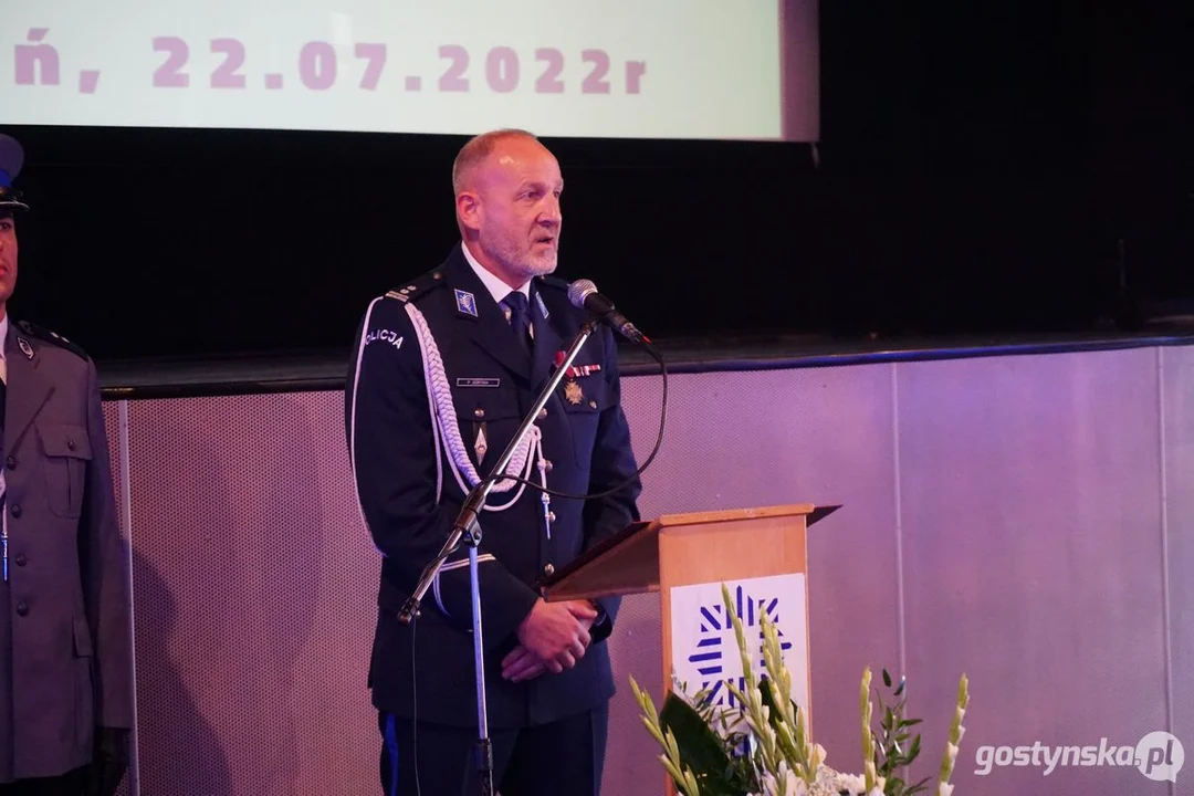 Uroczyste obchody Święta Policji. Gostyń, 22 lipca 2022 r.