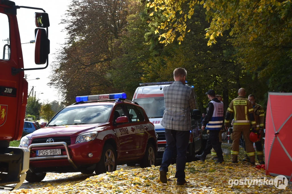 Tragiczny wypadek w Gębicach  w gm. Pępowo - 11.10.2022