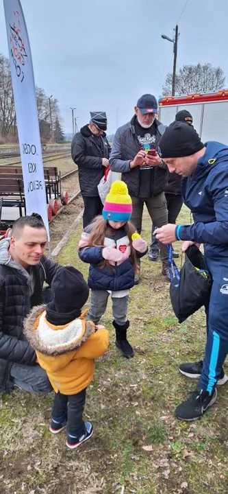 Na stacji Brzostów drezyny jeżdżą dla WOŚP