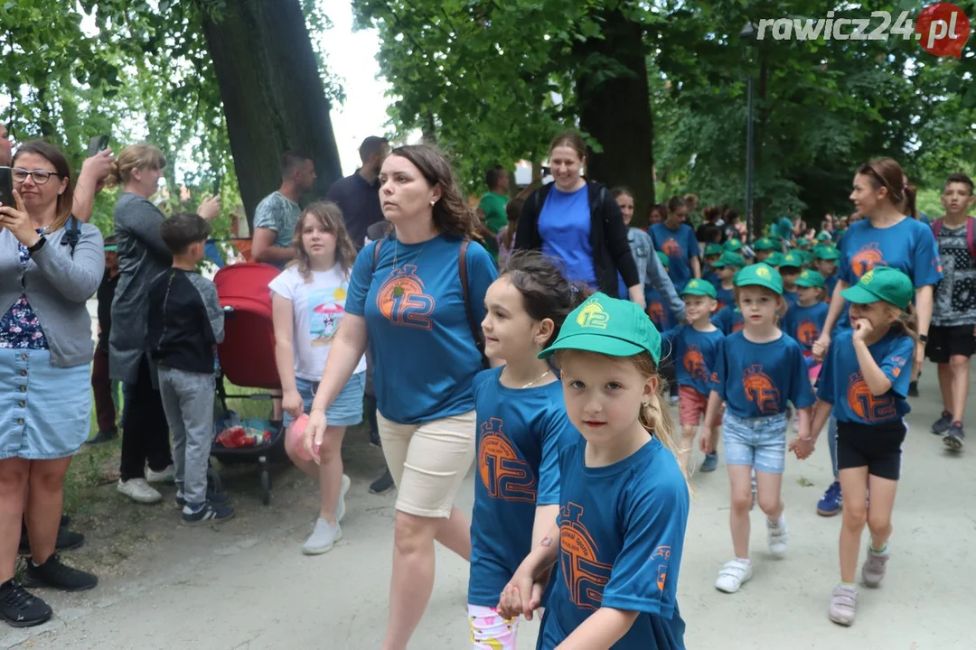 Rawicki Festiwal Sportu 2024. Nordic Walking i Bieg przedszkolaków