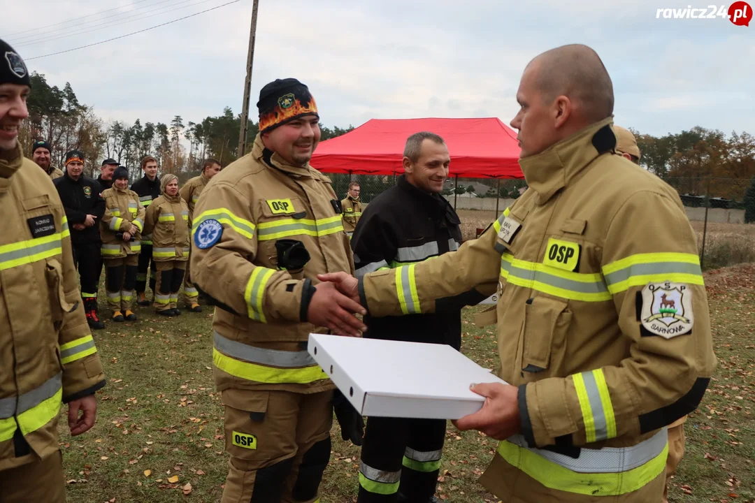 Szkolenie strażaków w Sarnowie