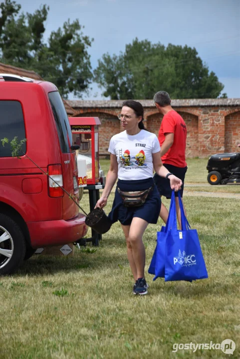 Pielgrzymka strażaków i rodzin strażackich na Świętą Górę. Zielone Świątki 2024 w powiecie gostyńskim