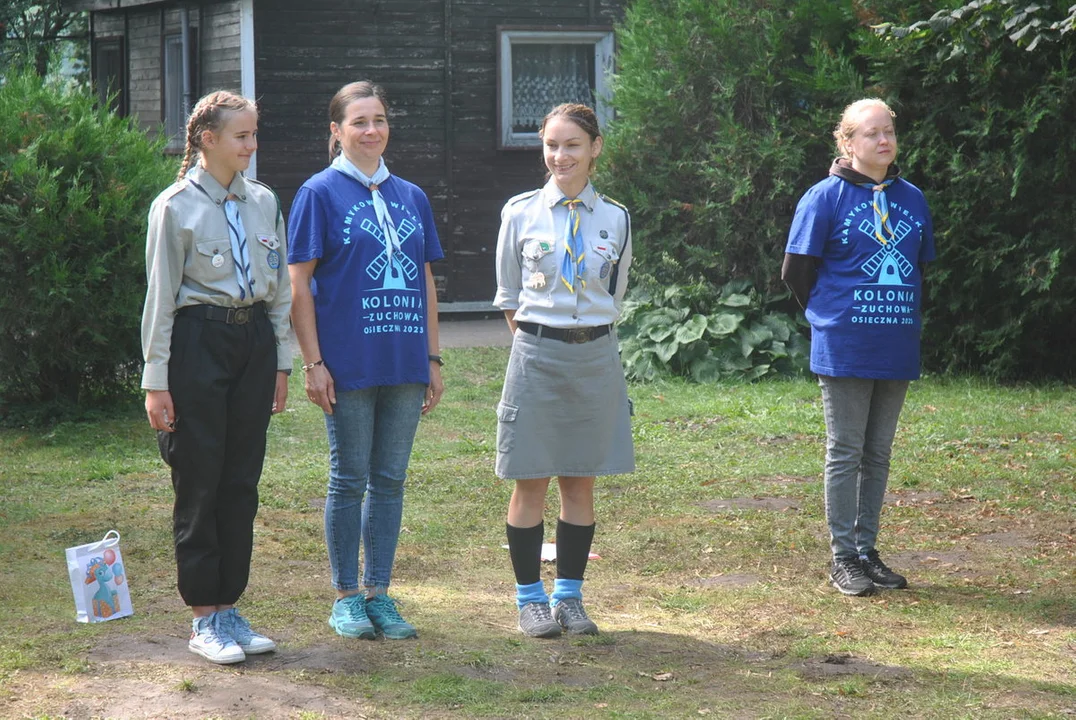 Zuchy z Izbic i Rawicza spędziły kilka dni na obozie w Osiecznej