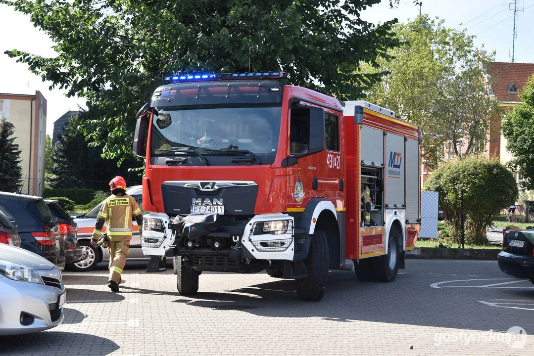 Gaz ulatniał się w budynku SP ZOZ w Gostyniu