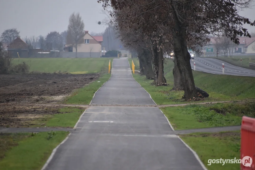 Otwarcie ścieżki pieszo-rowerowej Krobia-Żychlewo i Krobia-Kuczyna