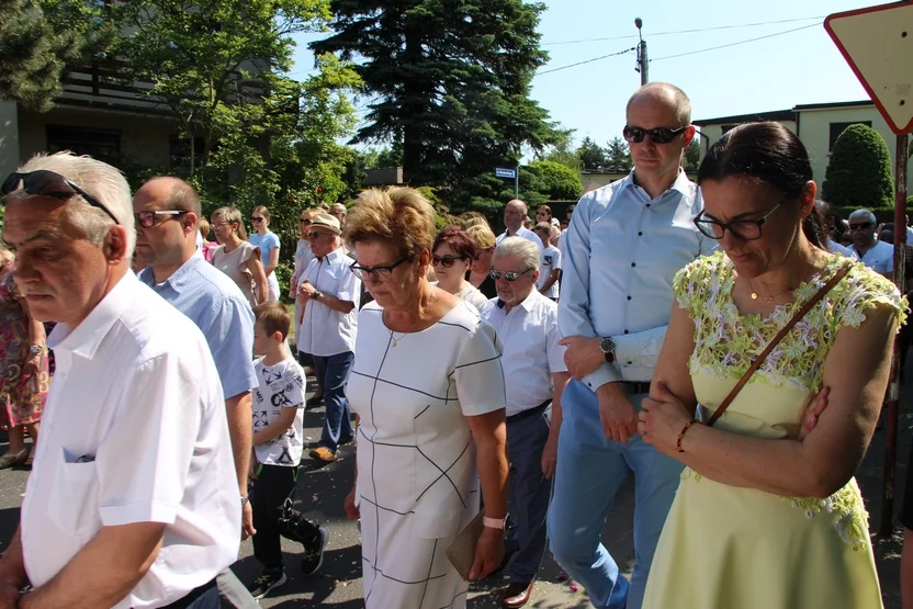 Procesja Bożego Ciała w parafii Św. Floriana