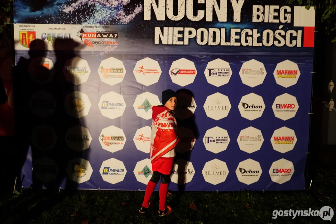 Nocny Bieg Niepodległości 2022 w Pępowie
