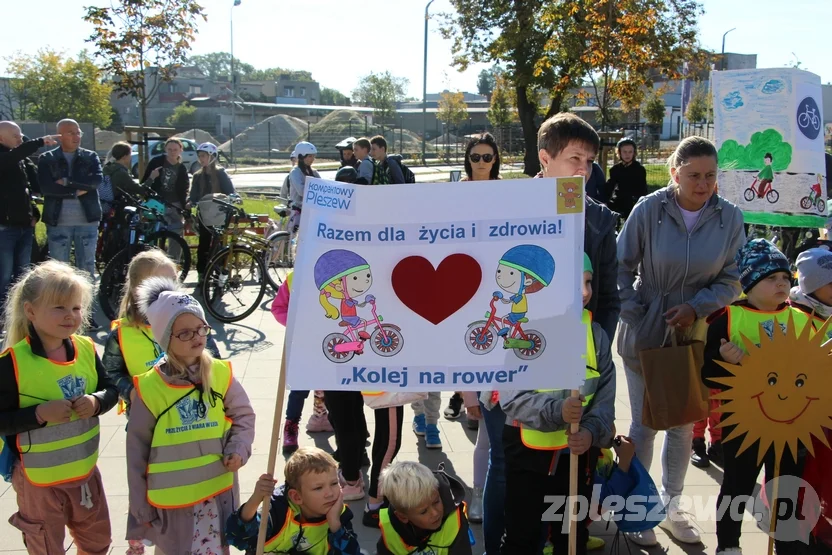 Otwarcie Traktu Światowego Dnia Roweru w Pleszewie