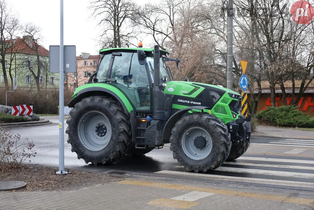 Protest rolników w Rawiczu