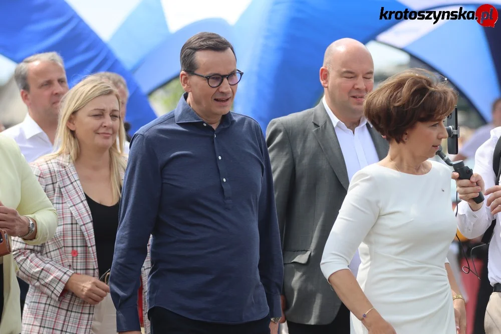 Mateusz Morawiecki w Krotoszynie. Piknik 800+