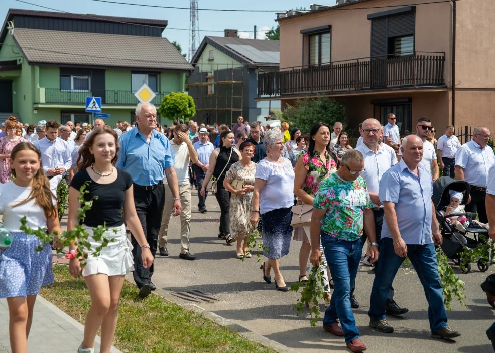 Procesja Bożego Ciała w Choczu