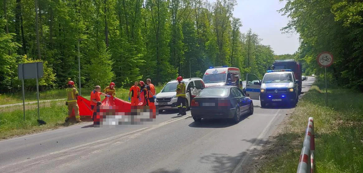 Śmiertelny wypadek na przejściu dla pieszych w Jarocinie