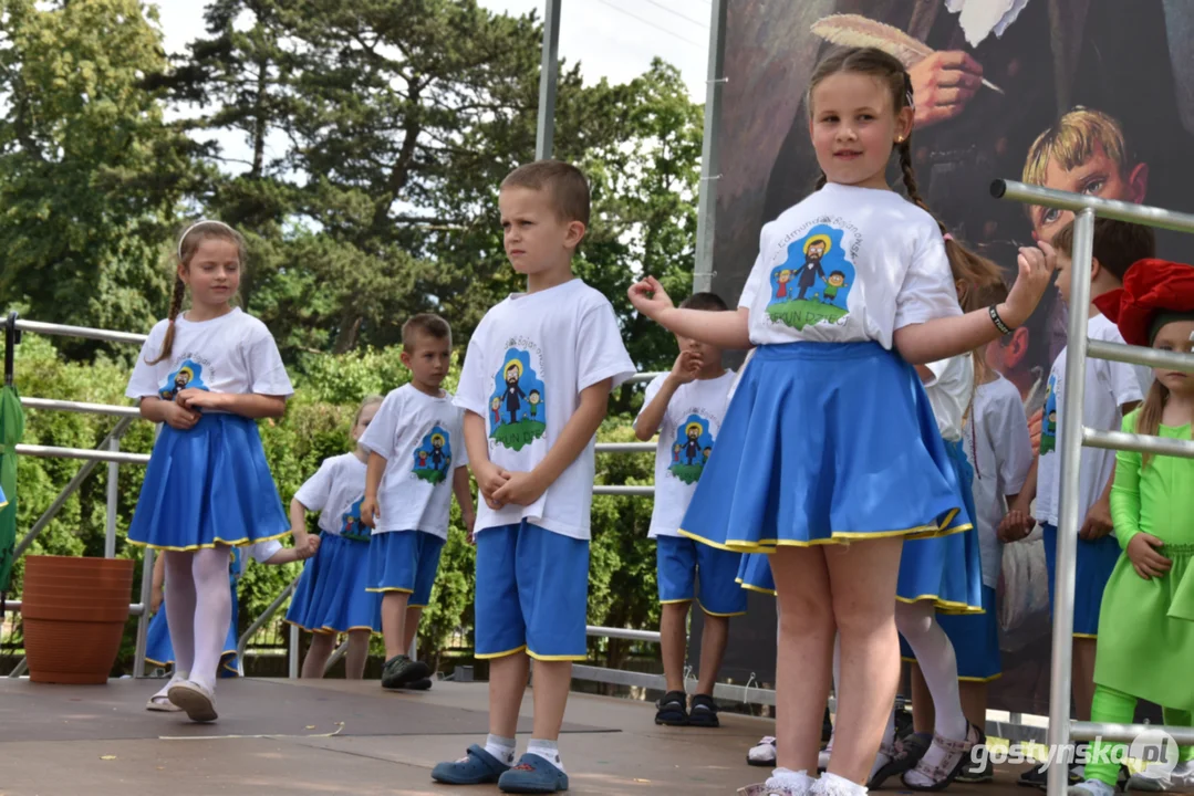 Pierwszy festyn z bł. Edmundem Bojanowskim, przy ochronce Sióstr Służebniczek w Podrzeczu