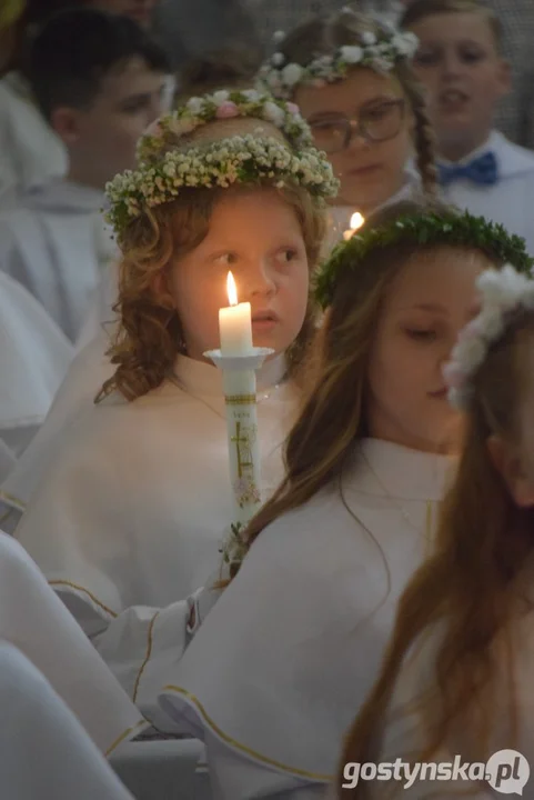 Pierwsza Komunia Św. w parafii św. Mikołaja w Krobi