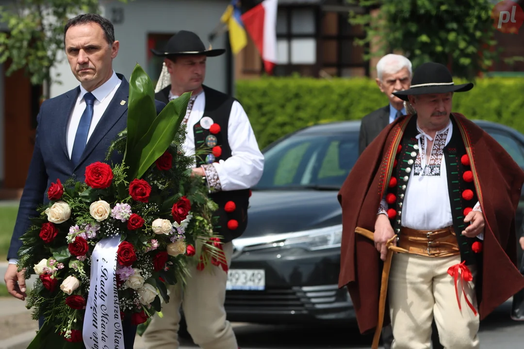 Delegacje na ceremonii pogrzebowej śp. Kazimierza Chudego