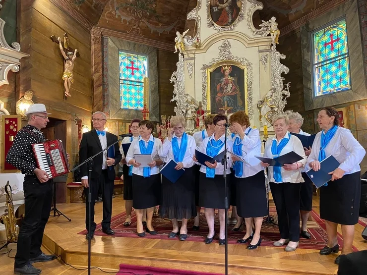 Koncert pieśni maryjnych w Sośnicy