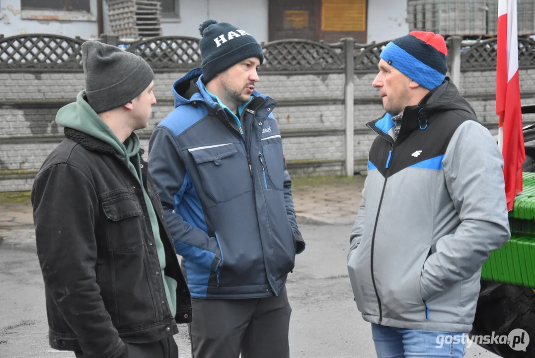 Drugi protest rolników z terenu powiatu gostyńskiego 2024