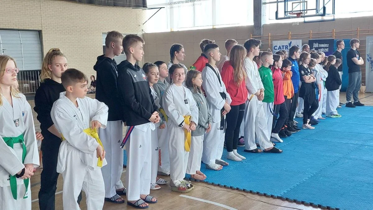 Reprezentanci UKS-u Tornado Jarocin na II Turnieju Grand Prix Wielkopolski w taekwondo olimpijskim