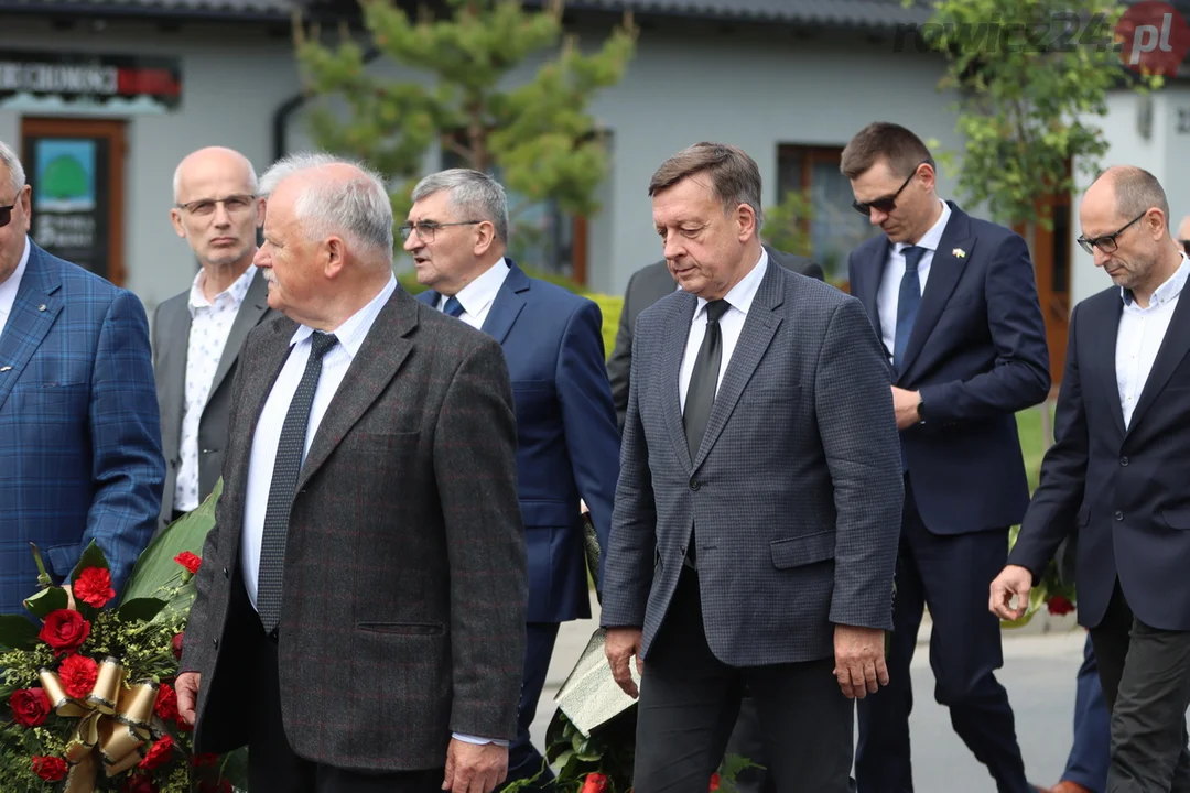 Delegacje na ceremonii pogrzebowej śp. Kazimierza Chudego