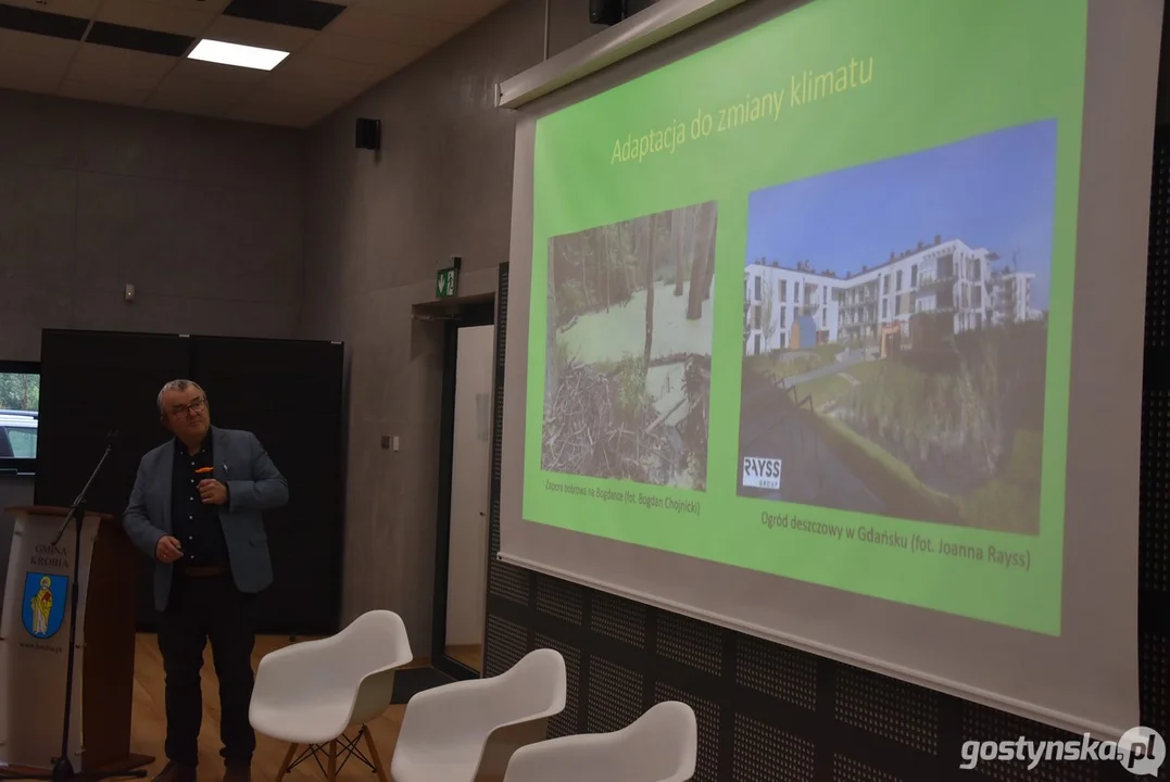 Konferencja "Woda a zmiany klimatu" w Krobi