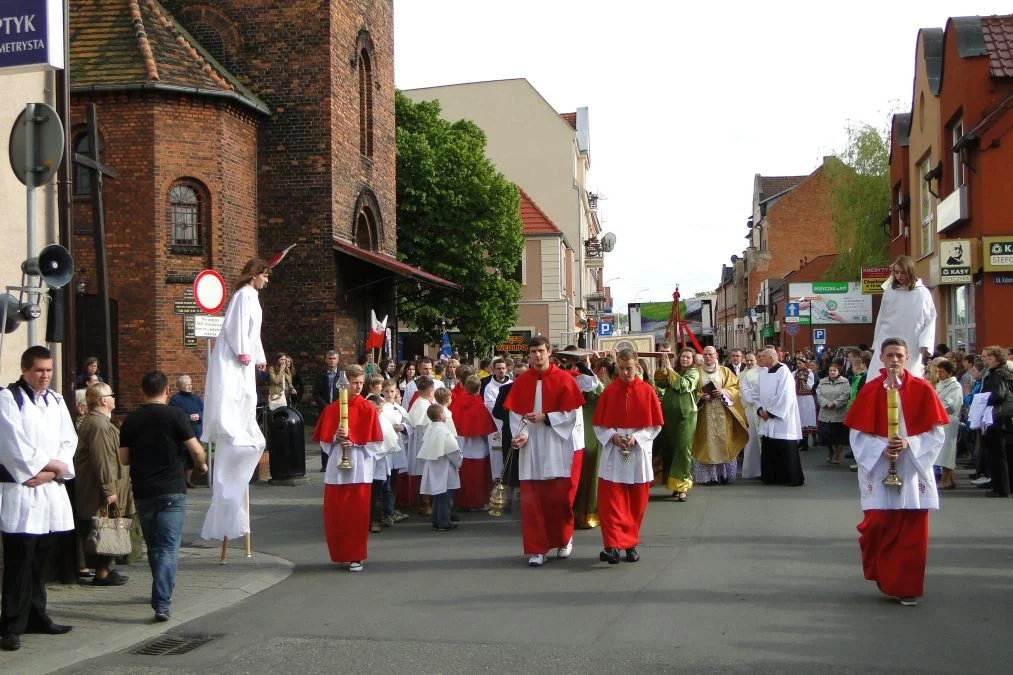 Symbole Światowych Dni Młodzieży w Jarocinie (2014)