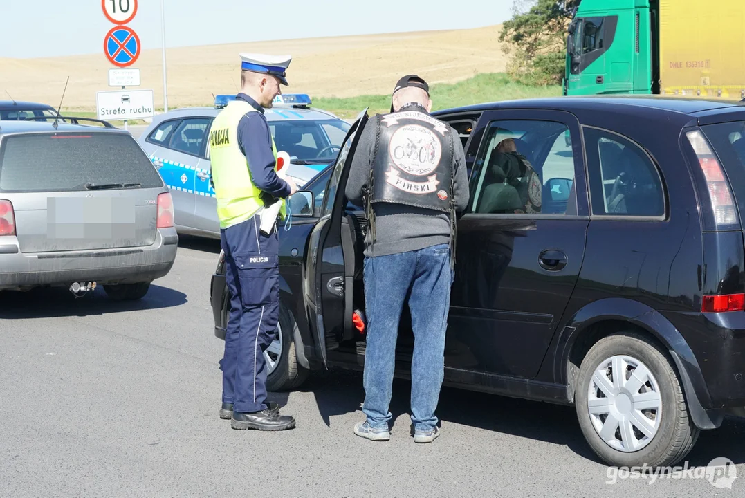 Wspólna akcja Wolnych Jeźdźców Piaski i gostyńskiej drogówki