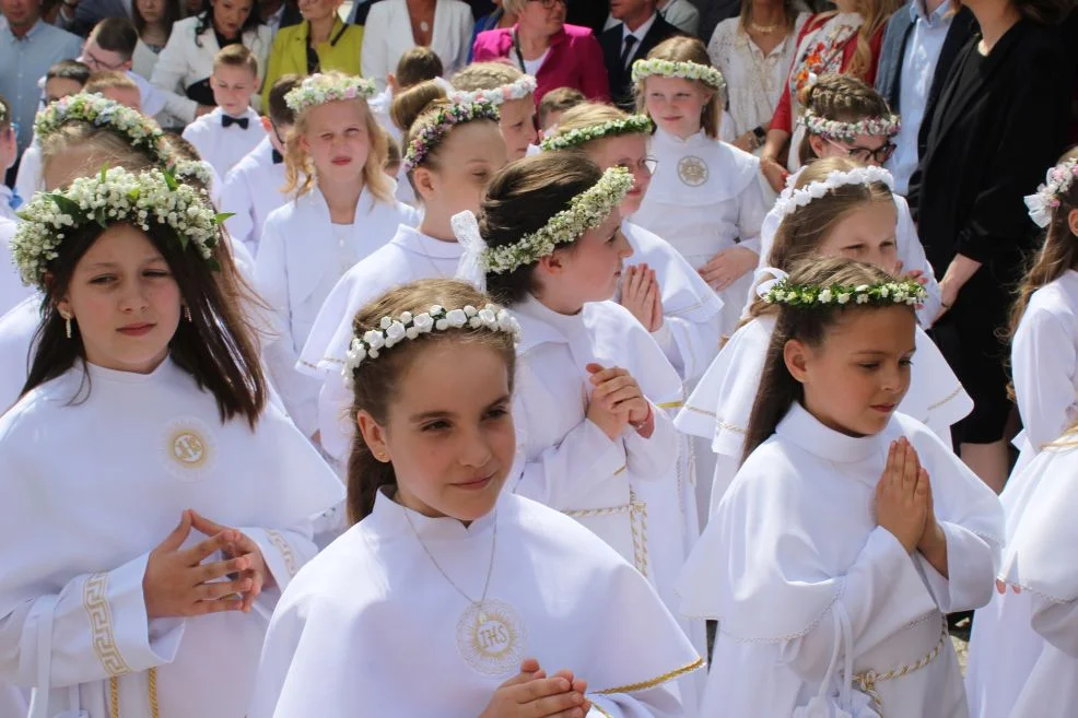 Pierwsza Komunia Święta w parafii św. Marcina w Jarocinie