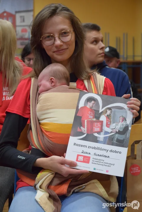 Podsumowanie Weekendu Cudów Szlachetnej Paczki 2023 w powiecie gostyńskim