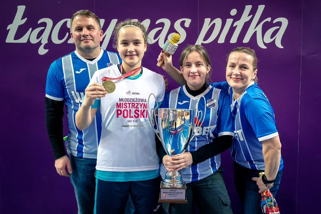 Młodzieżowe Mistrzostwa Polski w futsalu U-15 w Poznaniu. Zwycięstwo Sparty Miejska Górka