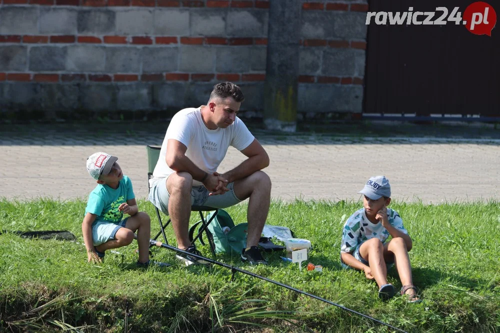 Zawody wędkarskie w Łaszczynie