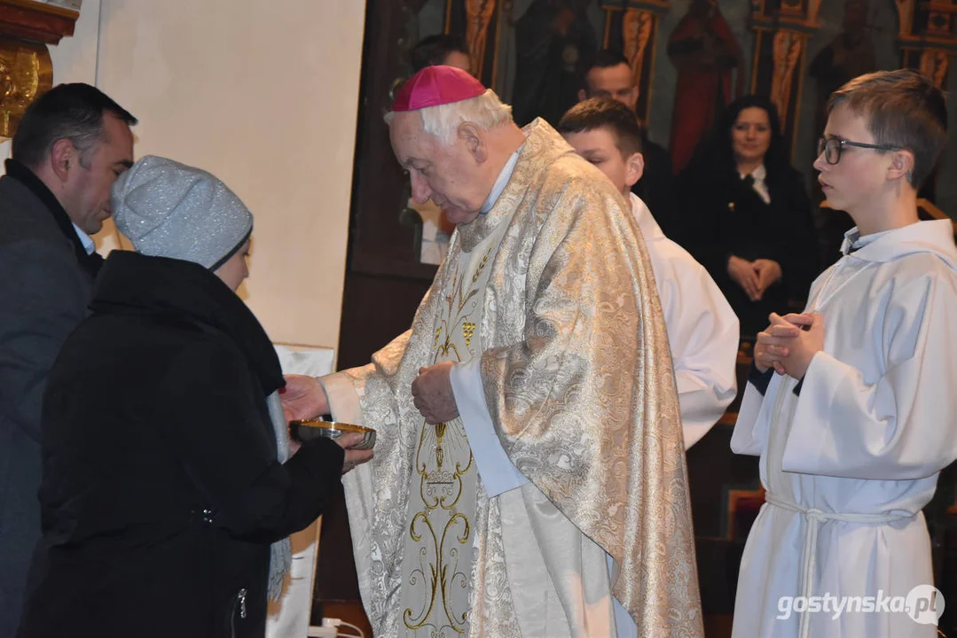 Otwarcie Kaplicy Wieczystej Adoracji we farze Gostyniu. Biskup Zdzisław Fortuniak w Gostyniu