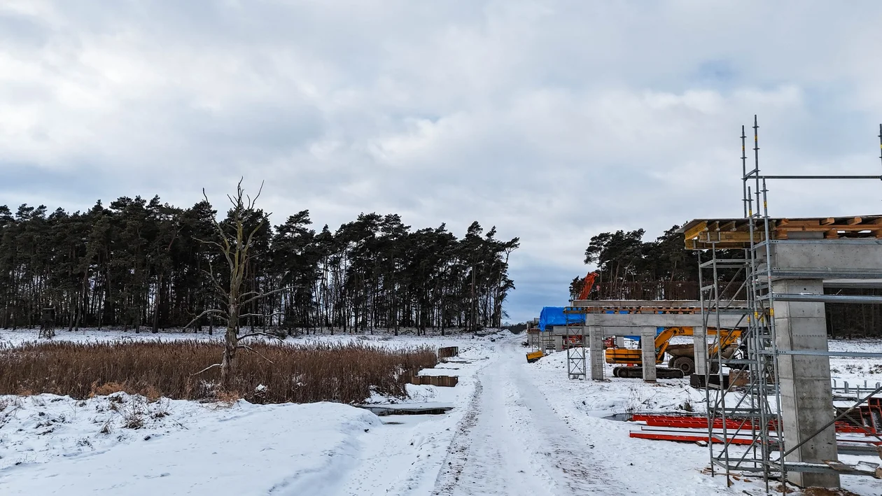 Trwa budowa obwodnicy Szamotuł. Drogowcy pokazali zdjęcia