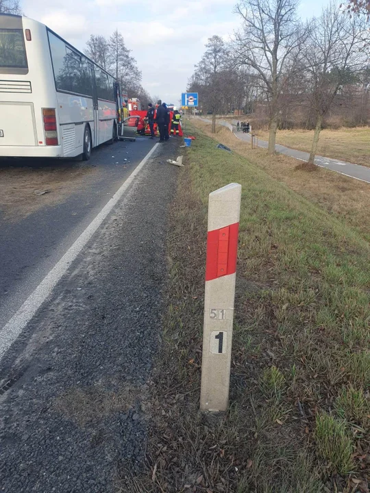 Wypadek śmiertelny na trasie Krotoszyn - Zduny