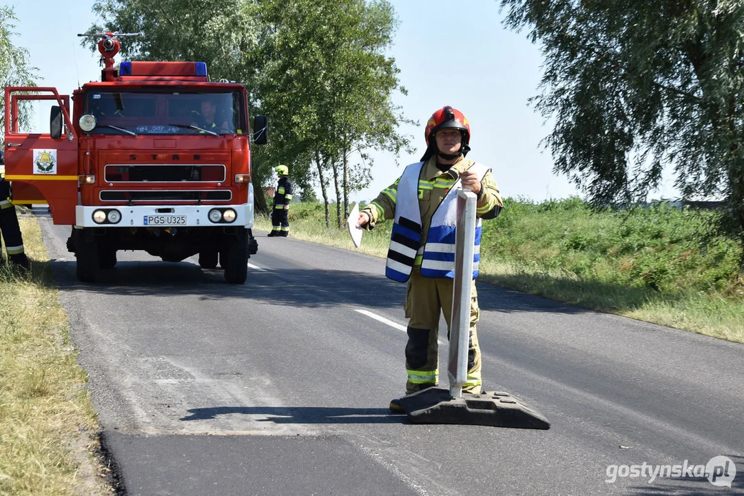 Wypadek drogowy w gminie Piaski (Szelejewo)