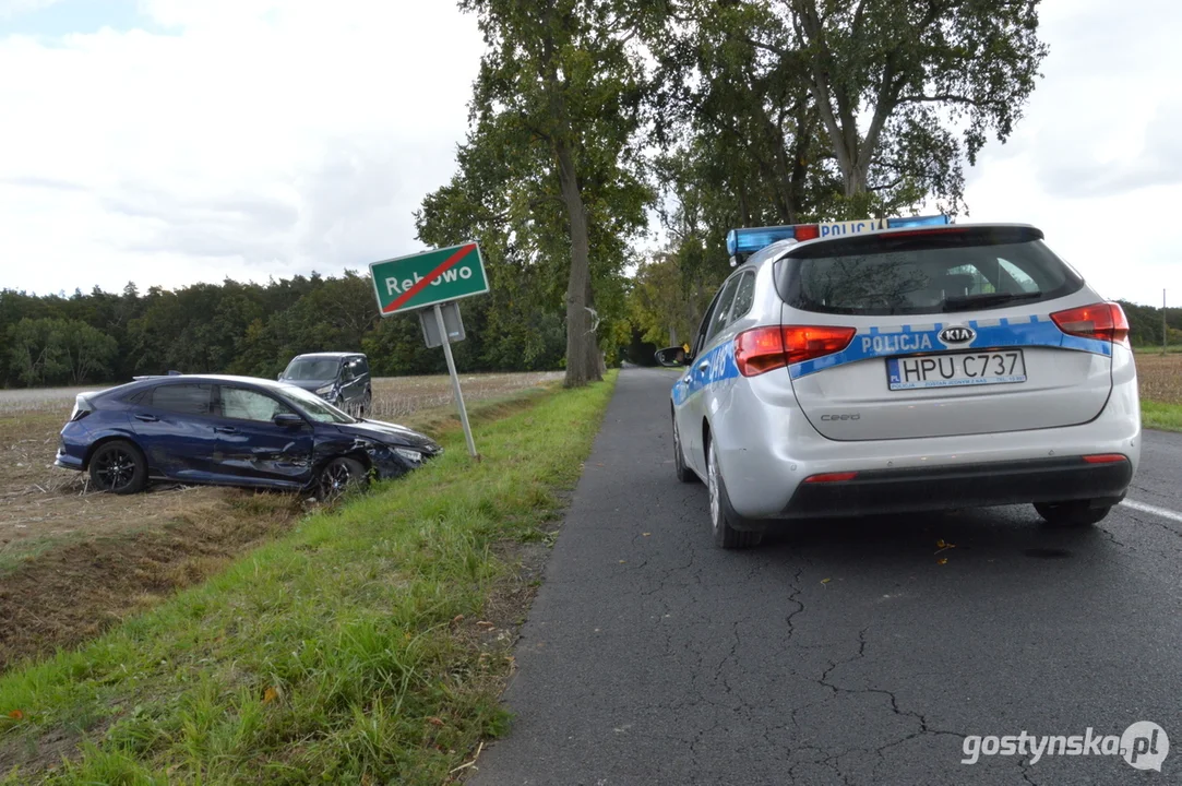 Zderzenie dwóch samochodów osobowych na trasie Bodzewo-Siedlec