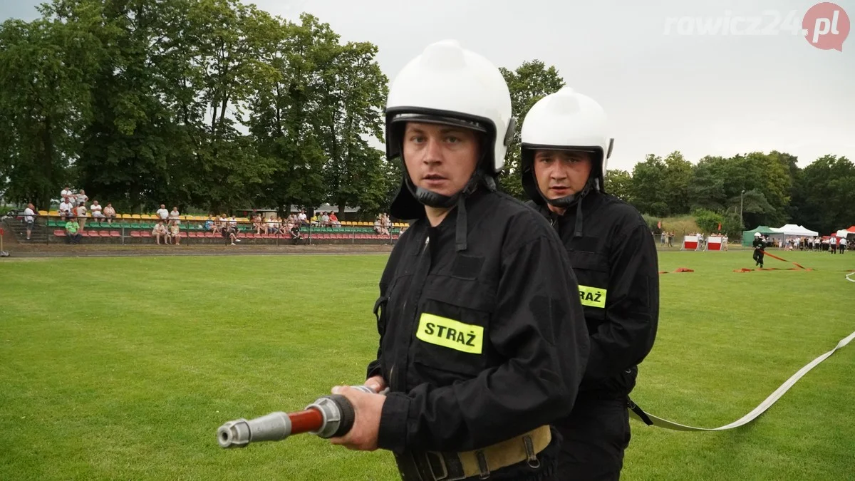 Ćwiczenie bojowe i podsumowanie Gminnych Zawodów Sportowo-Pożarniczych w Jutrosinie