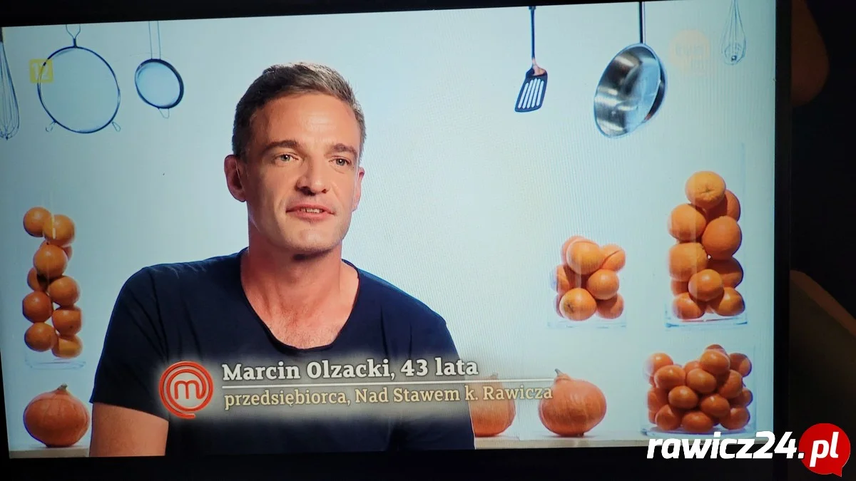 Marcin Olzacki w programie Masterchef