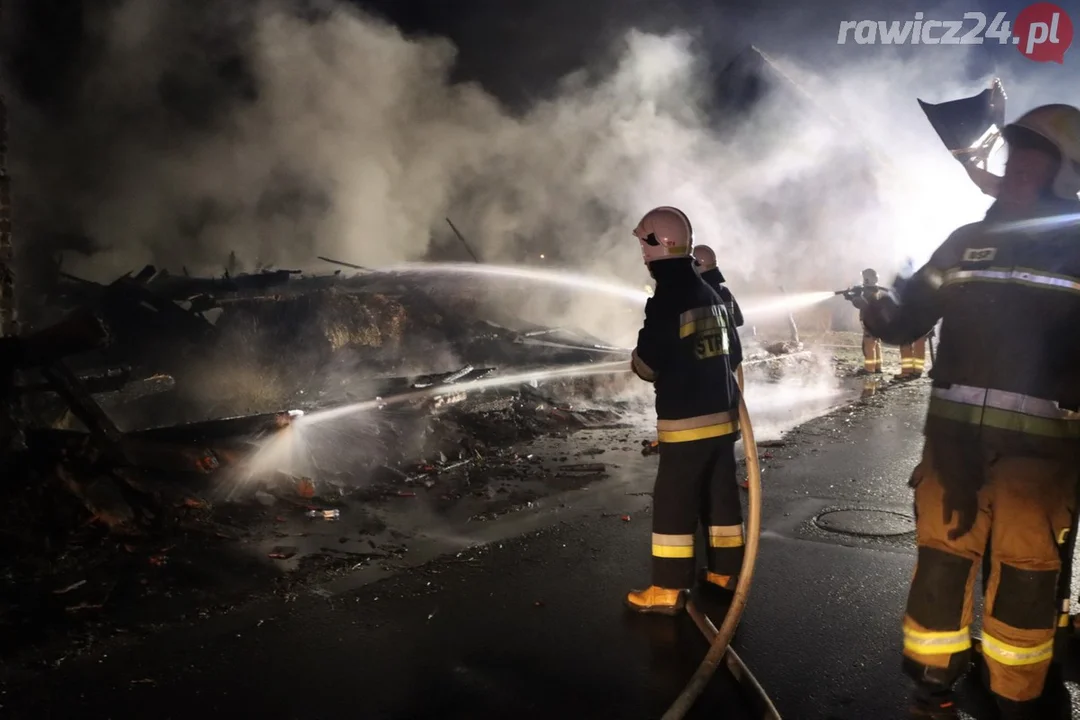 Strażacy z Rawicza i gminy Jutrosin w akcji