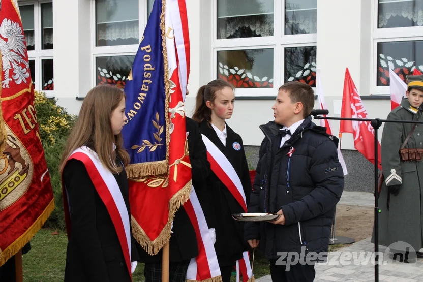 Nadanie imienia Powstańców Wielkopolskich Szkole Podstawowej w Żegocinie