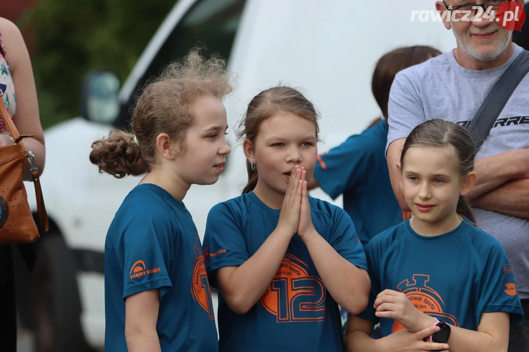 Sztafety szkolne w ramach 24h Rawickiego Festiwalu Sportu