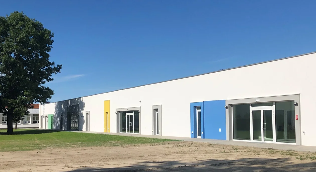 Nowy budynek Zespołu Szkolno-Przedszkolnego w Boguszynie