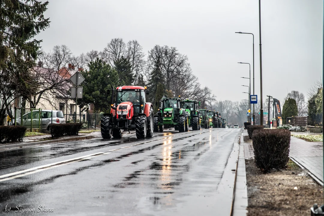 Protest rolników w powiecie krotoszyńskim