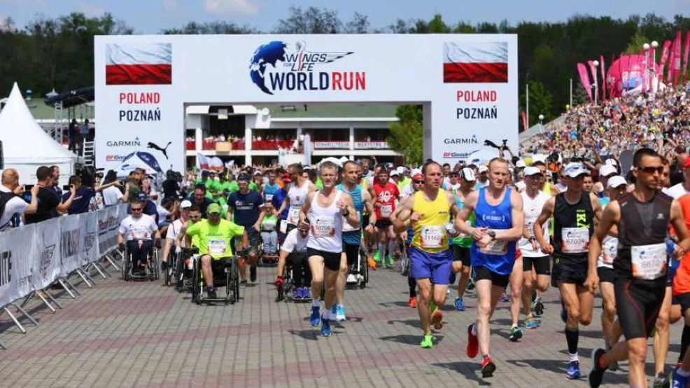 Bieg Wings for Life World Run w Poznaniu