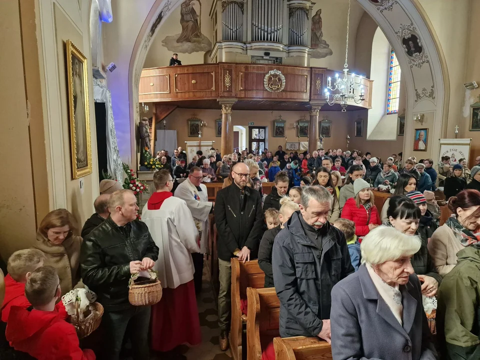 Święcenie potraw w Lutogniewie, Dzierżanowie, Bożacinie i Wróżewach